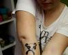 Little Panda Arm Tattoo