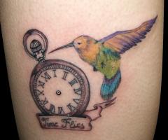 Colibri con reloj
