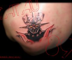 Tatuaje de Mazinger Z