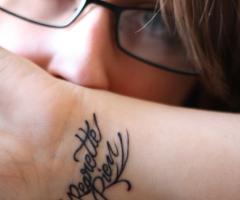 Regret Nothing Tattoo