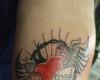 Mom and Dad Heart Tattoo