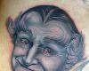 Grandpa Munster tattoo