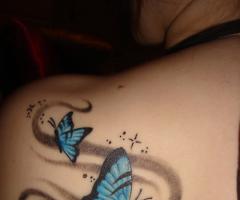 Butterfly tattoos