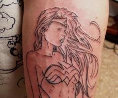 Wonder Woman tattoo myspace image