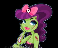 PIN UP ZOMBIE =D