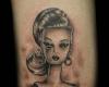 Barbie Tattoo Design