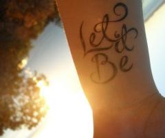 Let it be