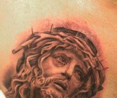 Retrato del rostro de Cristo