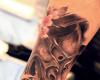 Tatuaje de hannya mask