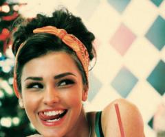 Vintage girl tattoo