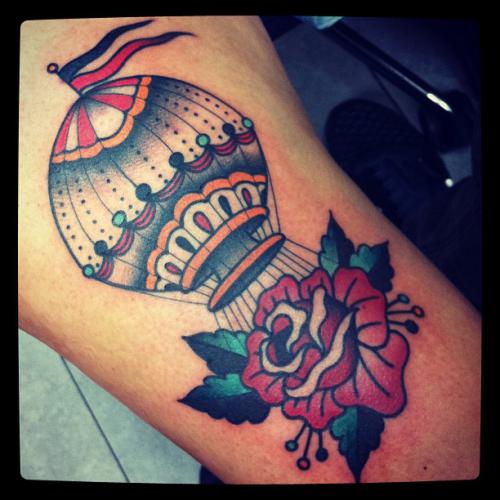 balão flor