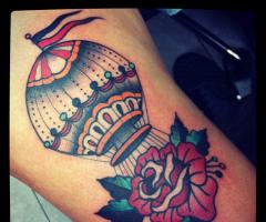 balão flor