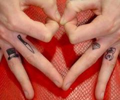 Hand tattoo