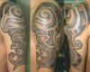 Tatuagens maori de máscaras
