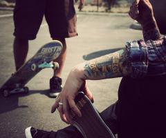 Os garotos do skate