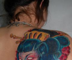 Geisha tattoos for men and women