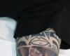 Realistic tattoo design