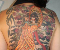 Geisha tattoos for men and women