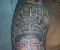 Mexican style tattoo