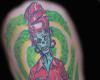 Zombie waitress tattoo