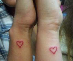 Corazones de la amistad