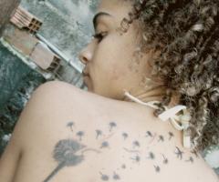 Dandelion tattoo