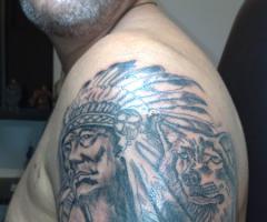 Guerrero aborigen americano
