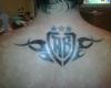 Tatuaje de Boca Juniors tribal