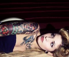 girl tattoo