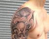 Chinese dragon tattoo design