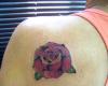 Tatuajes de rosas rojas
