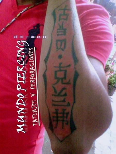 Letras brazo