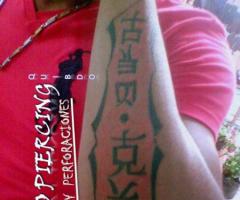Letras brazo
