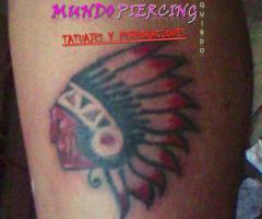Jefe Indio piel roja