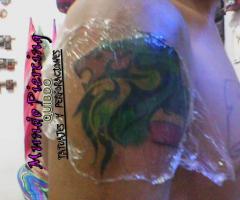 Leon Rasta en brazo - Finalizado