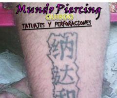 Letra Mandarín en pierna - Después