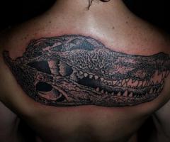 Lagarto puntillismo