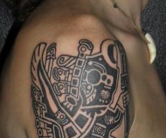 Hombre condor de Tiahuanaco