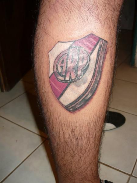 Logo de River Plate en 3D