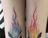 Dos pajaros tatuajes