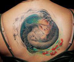Mermaid tattoo designs