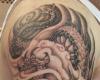 Tatuaje de dragon japones