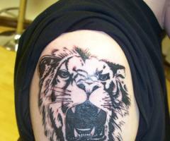 Tattoo de Tigre animal