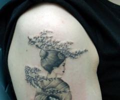 Geisha tattoos for men and women