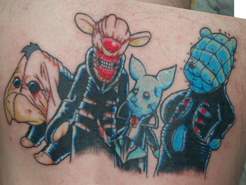 Hellraiser winnie the pooh tattoo