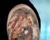 Realistic lion