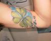 Tatuajes de trebol de cuatro hojas