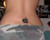 Apple bottom jeans tattoo