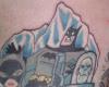 Batman Mr Freeze and Catwoman tattoo