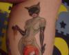 Catwoman and Poison Ivy tattoo
